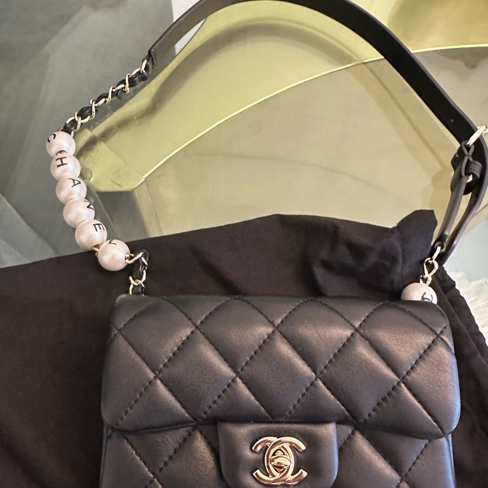 Authentic Chanel My Precious Pearls Waist Bag
